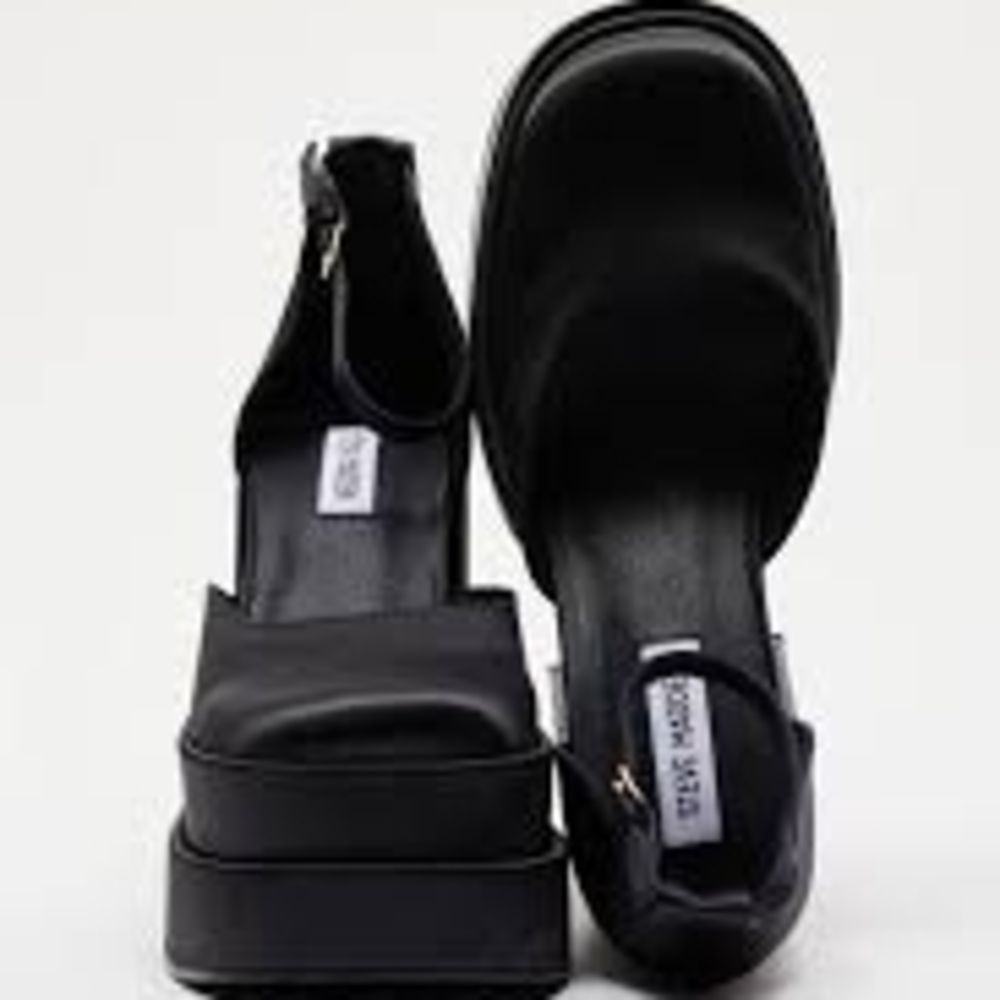 Steve Madden Stylish Black MaryJane Women's Shoes
